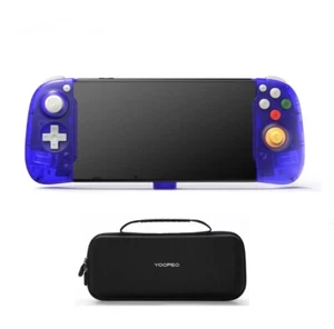 Gamecube Style Controller Gamepad For Nintendo Switch Ergonomic Joystick, Blue - Picture 1 of 22