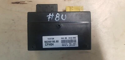 PEUGEOT CITROEN FIAT 96398196.80 CPH04 COMFORT CONVENIENCE MODULE UNIT #8U Foto 1 de 4