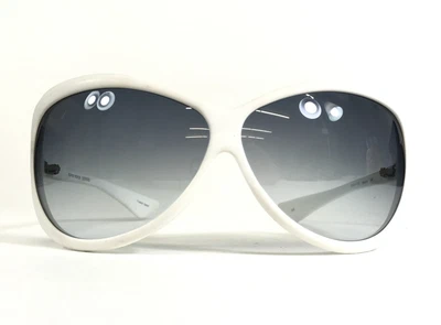 Gafas de sol Oliver Peoples Heroine MW montura blanca mate con lentes azules degradadas Foto 1 de 4