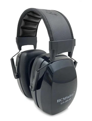 HCMSafety Protección para los oídos - Orejeras de reducción de ruido SNR 33db, diseño ligero... Foto 1 de 4