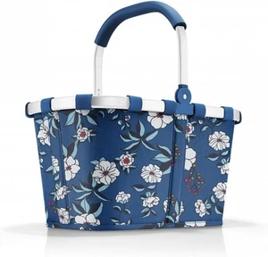 reisenthel carrybag Einkaufskorb Blumen garden blue - Bild 1 von 3