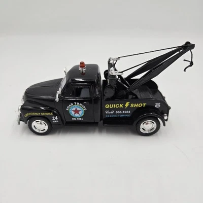 Kinsmart Black 1953 Chevrolet 3100 Wrecker Tow Truck  1/38 Scale Die Cast Cars  - Image 1 of 4
