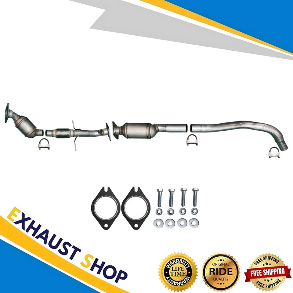 Juego de convertidores catalíticos delanteros y traseros Ford Transit Connect 2010-2013 2,0 L Foto 1 de 4