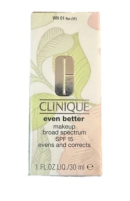 Clinique Even Better Makeup Broad Spectrum SPF 15 1oz Even Corrects WN01 Flax - Image 1 of 4