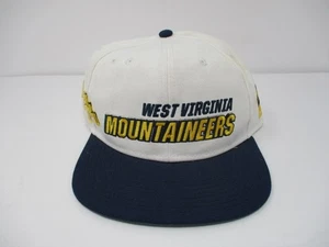 Vintage West Virginia Mountaineers SnapBack Hat Adjustable NCAA 90s Specialties - Picture 1 of 22