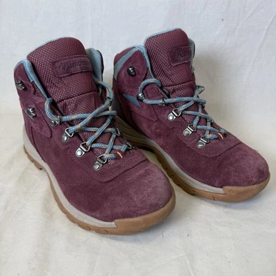 Женские водонепроницаемые туристические ботинки Columbia Newton Ridge Plus размер 8 сливовый бирюзовый цвет - Изображение 1 из 4