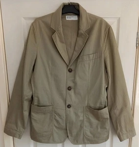Universal Works Mens Blazer Jacket Size M Cotton Button-Up Pockets  - Picture 1 of 13