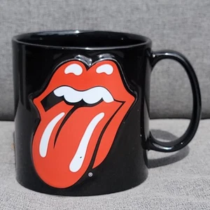 Taza de café con logotipo oficial de los Rolling Stones lengua 3D solo rock n roll - Imagen 1 de 9