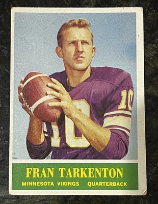 1964 Philadelphia #109 Fran Tarkenton VG FOMO - Image 1 of 2