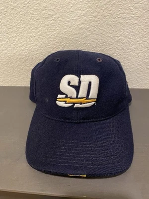 Vintage Navy Blue  Nike San Diego Chargers  Fitted Hat Size 7 - Image 1 of 4