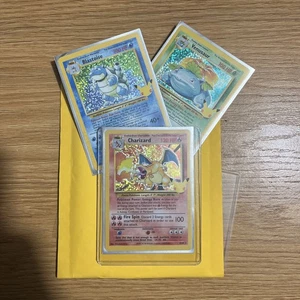 POKEMON CELEBRATIONS CLASSIC COLLECTION #4 big 3 CHARIZARD venusaur blastoise - Picture 1 of 20