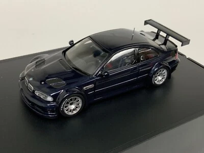 1/43 Minichamps BMW M3 GTR in Dark Blue  DEALER Edition  80 42 0 153 042  CS824 - Image 1 of 4