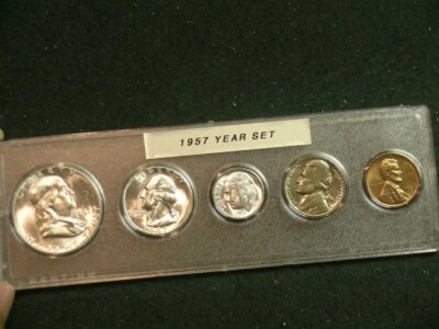 1957-P Very Choice BU Philadelphia Mint Year Set                  -     57P1 - Image 1 of 4