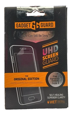 Gadget Guard 屏幕保护膜 适用于三星 Galaxy Note 4,透明 — 第 1/3 张图片