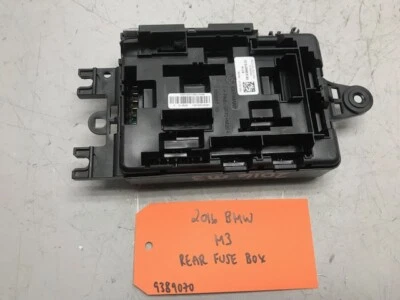 2016 BMW F80 F82 F83 F3X M3 M4 REAR TRUNK FUSE BOX 9389070 15-19 - Image 1 of 4