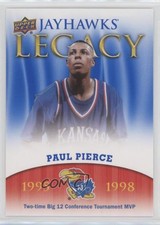 2013 Upper Deck University of Kansas Jayhawks Legacy Paul Pierce #JL-22 HOF
