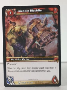 Munkin Blackfist - Drums of War - 185/268 - Wow TCG - Foil - X - Picture 1 of 5