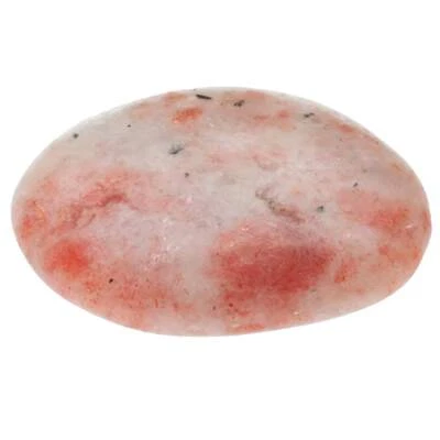 Sonnenstein Scheibenstein | flacher Edelstein Massagestein Handschmeichler - Bild 1 von 2