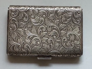 Jugendstil Tabatiere Schnupftabak Dose 925er Silber um 1900 - 7,5 cm - Bild 1 von 9