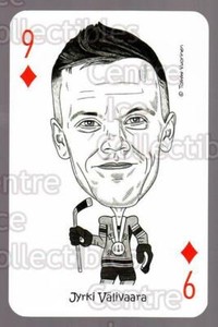 2011-12 Finnish World Champions Playing Card #35 Jyrki Valivaara