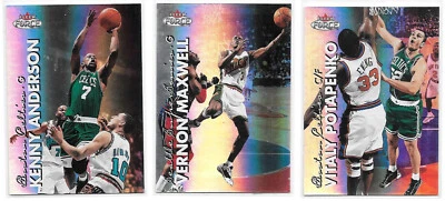 Lot of 5 1999-00 Fleer Force Forcefield Anderson Maxwell Potapenko Thomas Vaught - Image 1 of 4