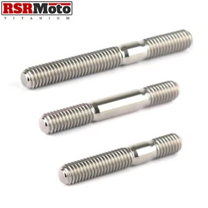 M6 Titanium Exhaust Studs | 39mm 44mm 53mm | 1.00 Thread Pitch - Picture 1 of 4