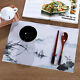 PVC Non-slip Washable Dining Tabl Chinese Style Placemat e Placemat Coasters J