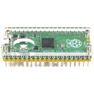 Raspberry Pi Pico Board RP2040 Microcontroller with Header Pins + Case - Image 1 of 4