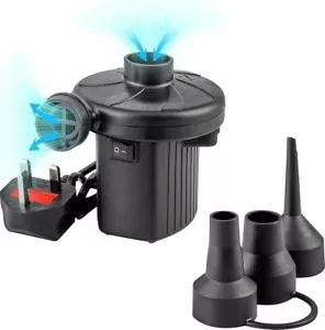 Electric Air Pump - Quickly Inflates & Deflates All Large Volume Inflatables - Picture 1 of 1