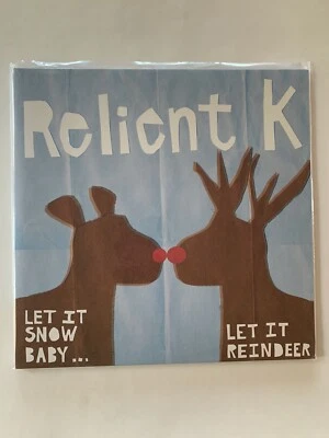 RELIENT K Let It Snow Baby Let it Reindeer (red /300) Vinyl LP SEALED - Image 1 of 2