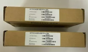 Lot of 2 : New HP A8002A FC214SR 4GB PCI-e HBA - Picture 1 of 2