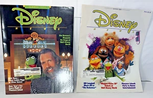 Disney News Magazine Summer 1990 1991 Jim Henson Muppet Vision 3D On Stage - Picture 1 of 16