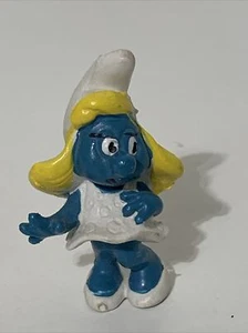 Figura de película Pitufos actriz Pitufa 20713 juguete vintage figura peyo - Imagen 1 de 3