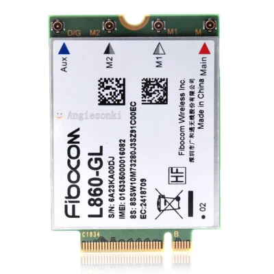 L860-GL WWAN Card For Lenovo Thinkpad X1 carbon 7th 8th X1 Yoga 4th T490 01AX796 - Image 1 of 4