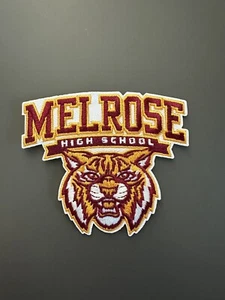 Melrose High School Patch Football Embroidered Clothing Patch Variety Football - Picture 1 of 5