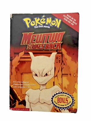 Pokemon The 1st Movie Mewtwo Strikes Back Scholastic 90’s 1st Print Nintendo VTG - Image 1 of 4