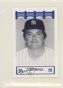 1992 The Wiz/Fisher New York Yankees of the '70's Larry McCall