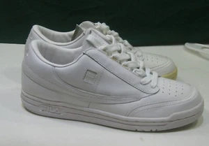 Fila Original Tennis (Triple White) Sp00415M-100 MEN  SIZE 9.5 - Picture 1 of 6
