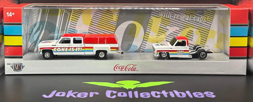 M2 Machines Hauler 1973 GMC Sierra 3500 & 1976 Sierra Grande 15 Custom TW37 25-0 - Image 1 of 1