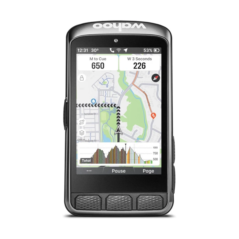 Elemnt Ace GPS - Black WFCC7 Wahoo Cyclocomputer GPS