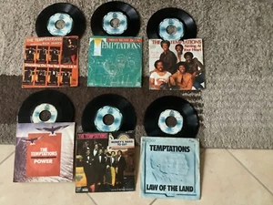 The Temptations-Singlesammlung6St.mit Cover-Vinyl sehr gut bis Mint und Cover+++ - Bild 1 von 1