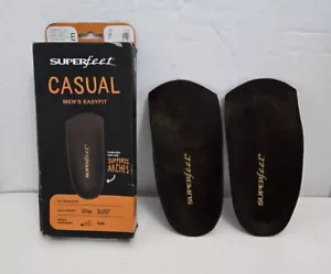 SUPERFEET Casual Men's Easyfit INSOLES Inserts E Men 9.5-11 All Arch THIN Thick - Picture 1 of 12