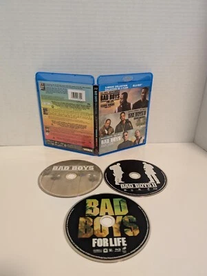 BAD BOYS 3 MOVIE COLLECTION BLURAY SET with Will Smith & Martin Lawrence - Image 1 of 2