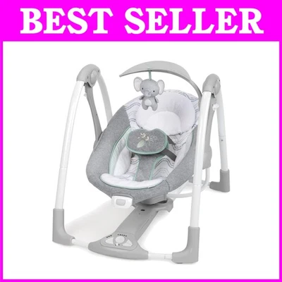 Columpio y asiento para bebé Swell - Diseño plegable, sistema EasyLock Foto 1 de 4