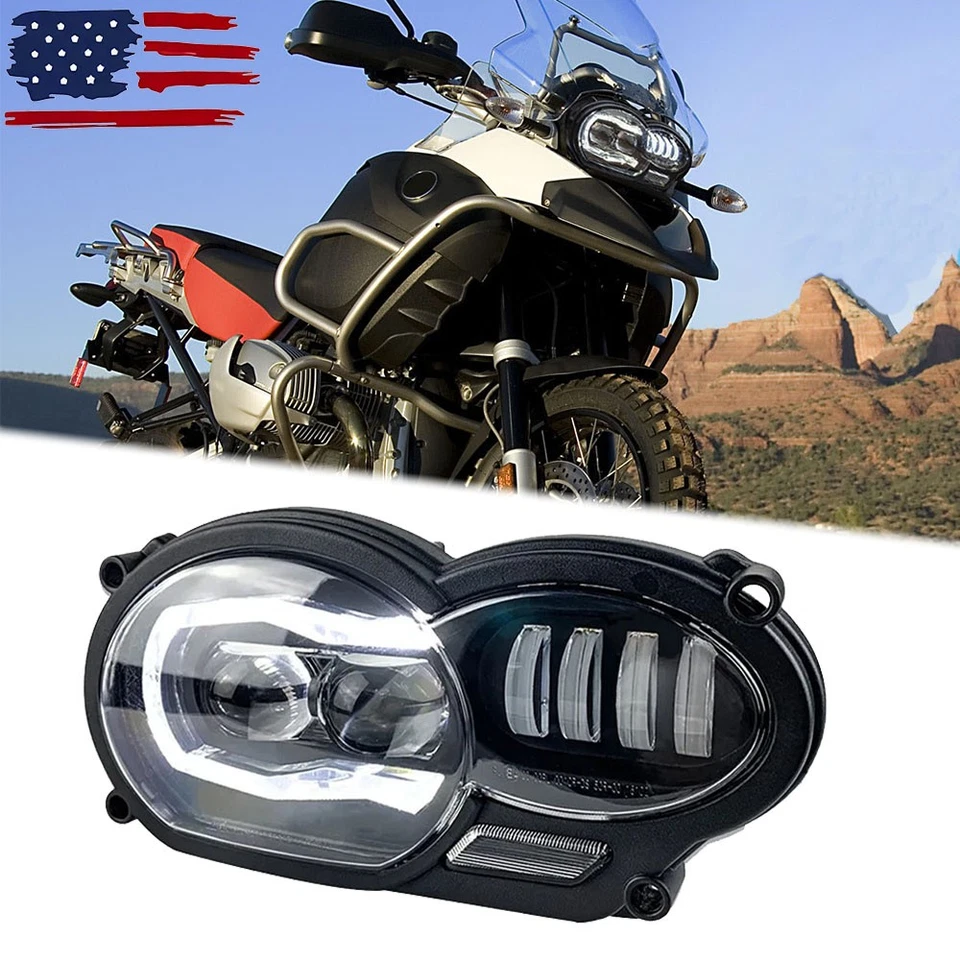 Faro LED DRL para BMW R 1200 GS 2005-2012 R1200GS ADV 2006-2013 Plug&Play Foto 1 de 4