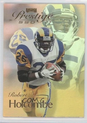 1999 Playoff Prestige SSD Spectrum Gold /500 Robert Holcombe #B118 - Image 1 of 2