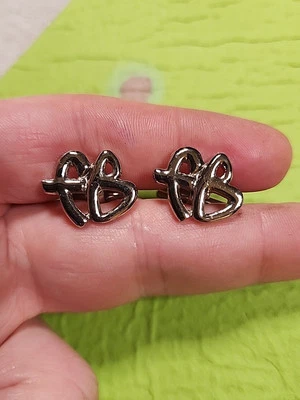 Gemelos plateados vintage "FB"  Foto 1 de 4
