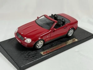 Maisto 1/18 Scale Die Cast Model Mercedes-Benz SLK 230 - Red Boxed - Picture 1 of 11