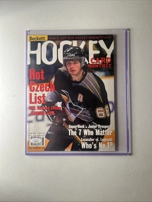 Jaromir Jagr Autographed Beckett Magazine JSA - Image 1 of 4