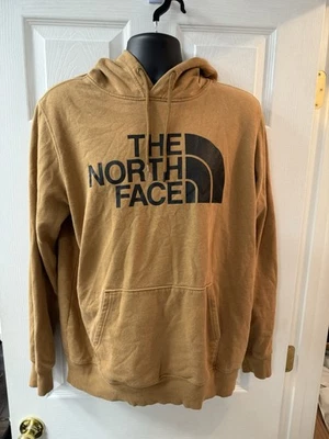 The North Face Hoodie Mens Size Large Brown - Image 1 of 4